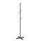 Black Coat Rack Stand 67” 7 Hooks Tree Entryway Hanger Metal Holder Hat Umbrella Rack